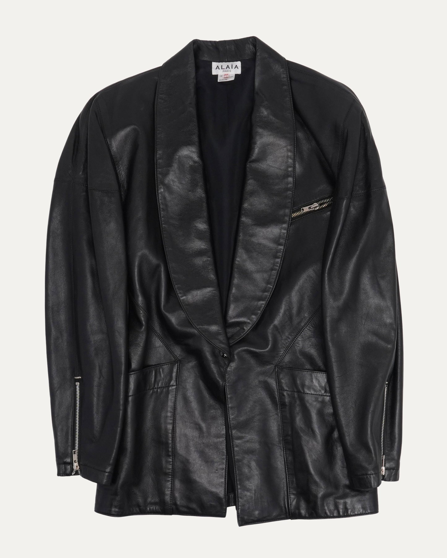 1982 Leather Blazer