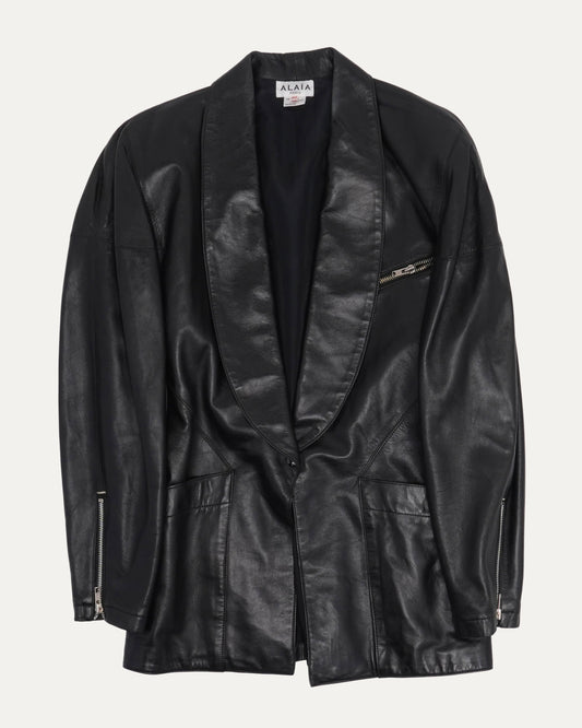 1982 Leather Blazer