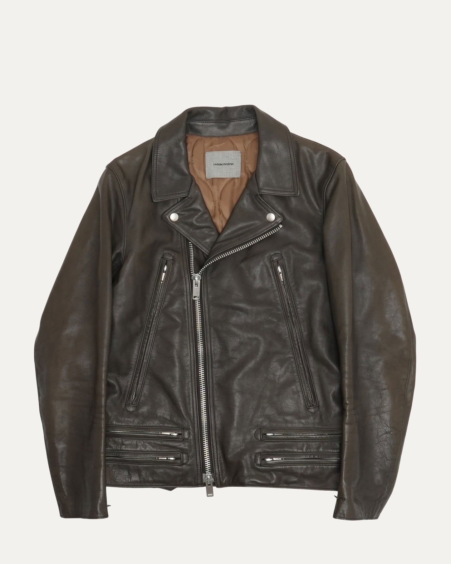 AW13 Anatomicouture Ribcage Rider Leather Jacket