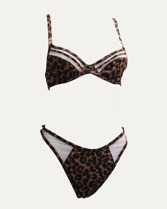 FW 2000 Leopard Print Bikini