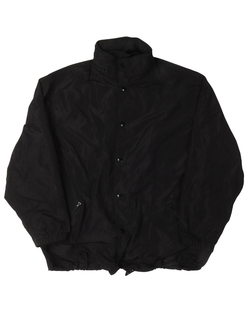 Back Logo Nylon Windbreaker Jacket