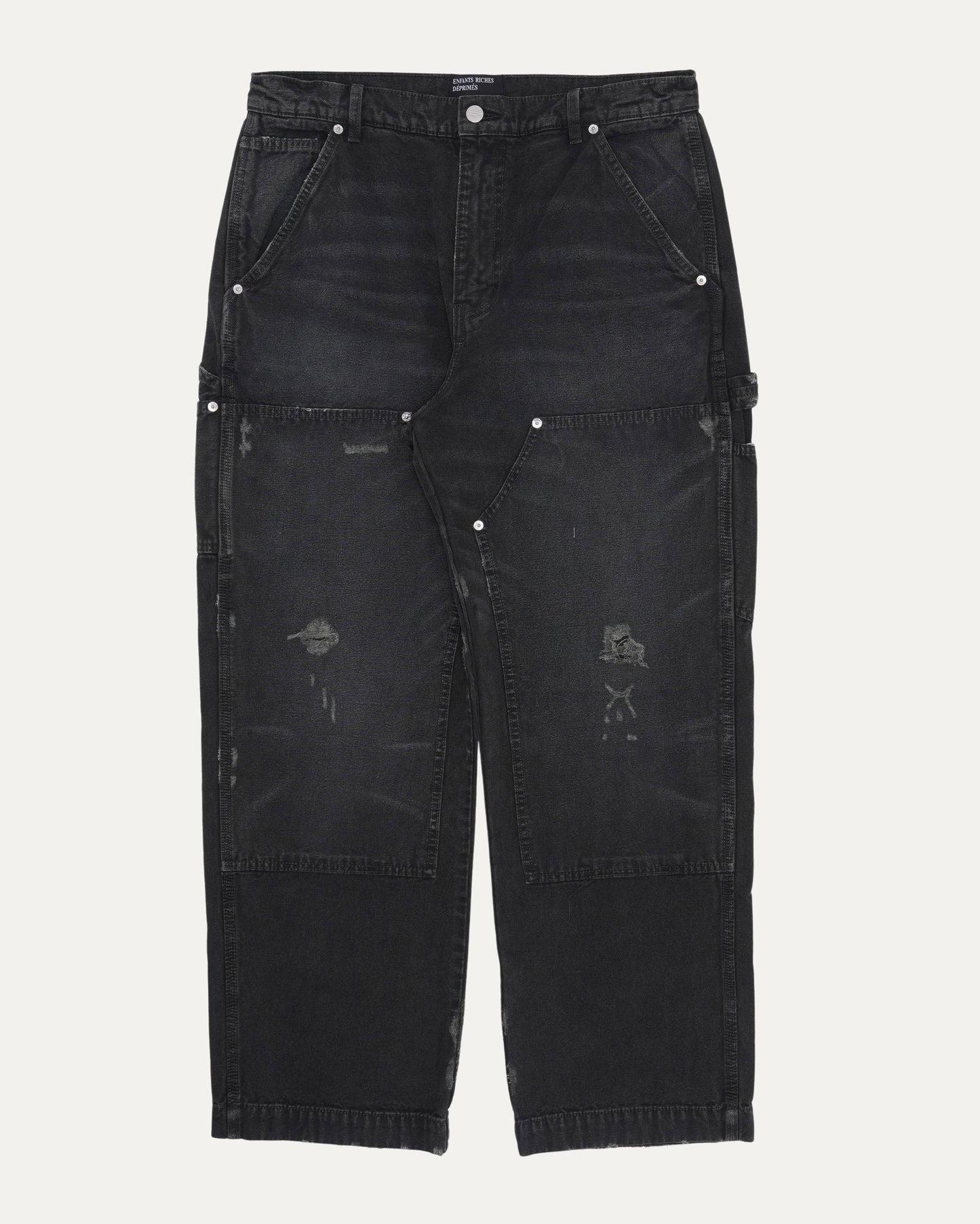 Double Knee Paint Pants