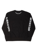 Neck Logo Long Sleeve Crewneck Sweatshirt