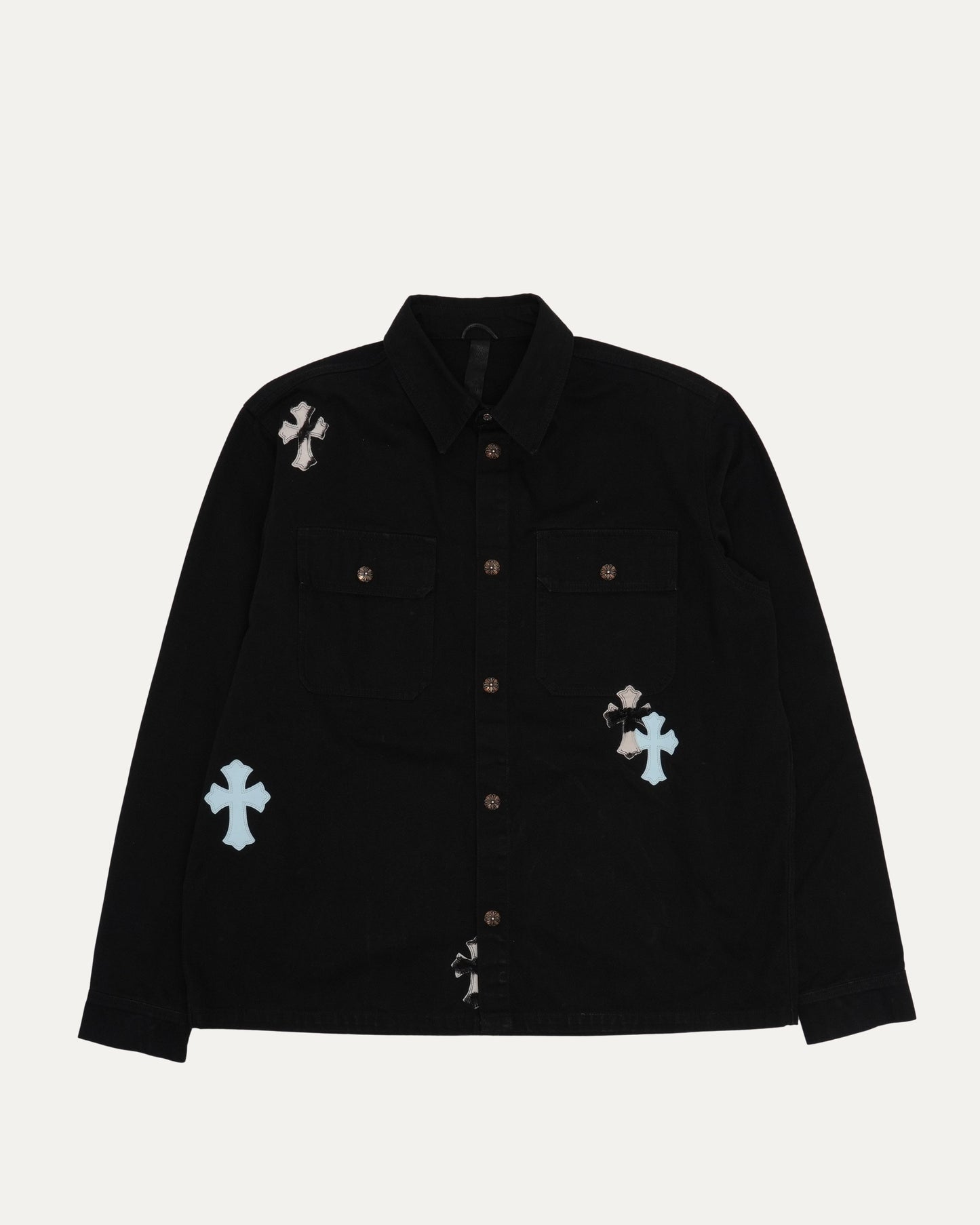 Cross Patch Work Dog Shirt