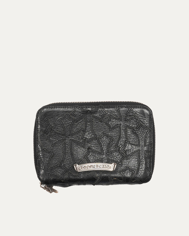 Cross Patch Zip Wallet Medium