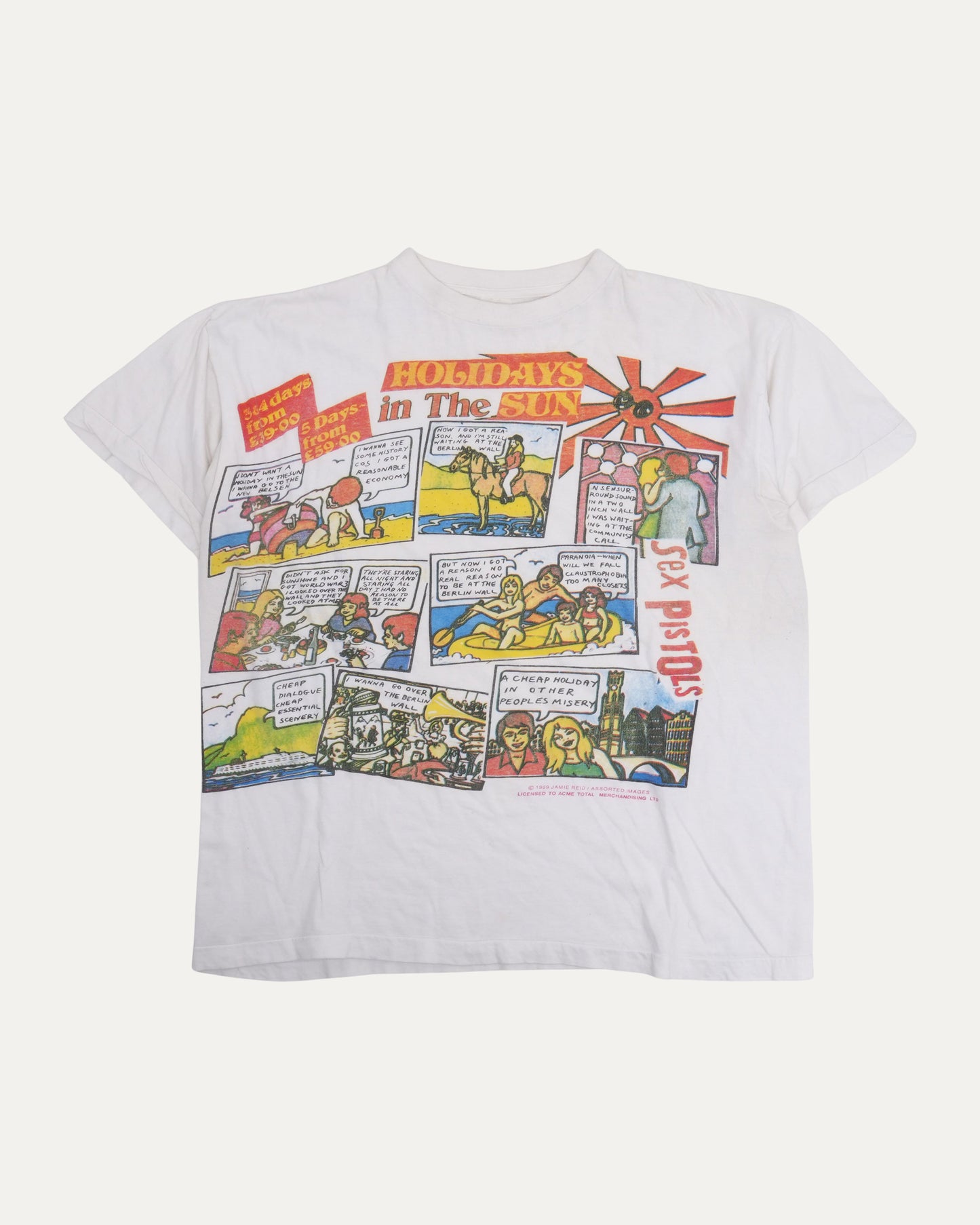 Sex Pistols Holidays in the Sun T-Shirt