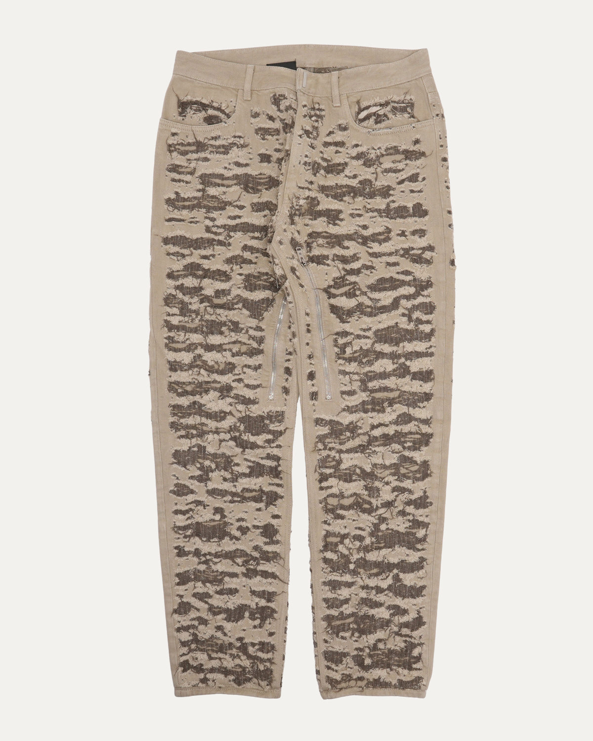 Slim-Fit Distressed Jeans