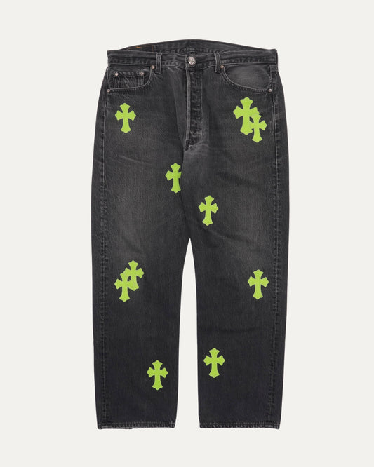 Cross Patch Levis 501 Jeans