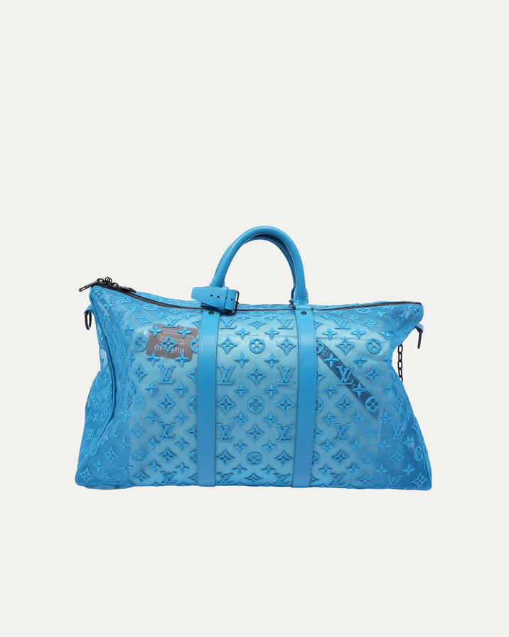 Monogram Mesh Keepall Triangle Bandoulière 50 (2020)