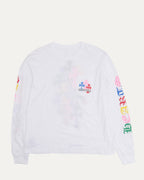 Multicolor Cross Long Sleeve Pocket T-Shirt