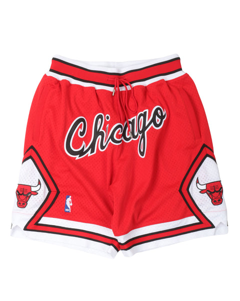 パンツ JUST DON SHORTS CHICAGO BULLS S SIZE Just Don x Mitchell & Ness NBA Chicago Bulls OG Red Shorts
