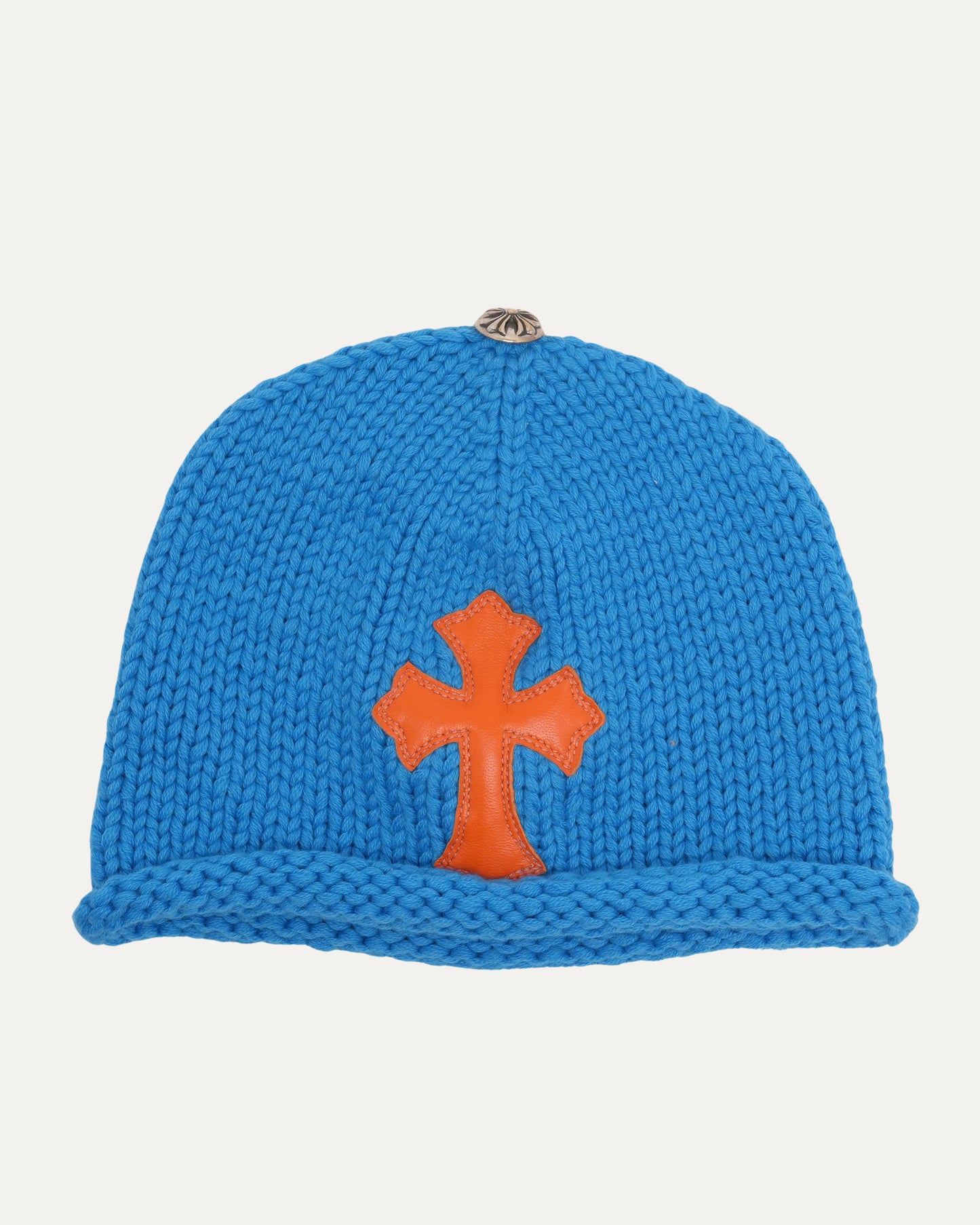 Cashmere Cross Patch Beanie