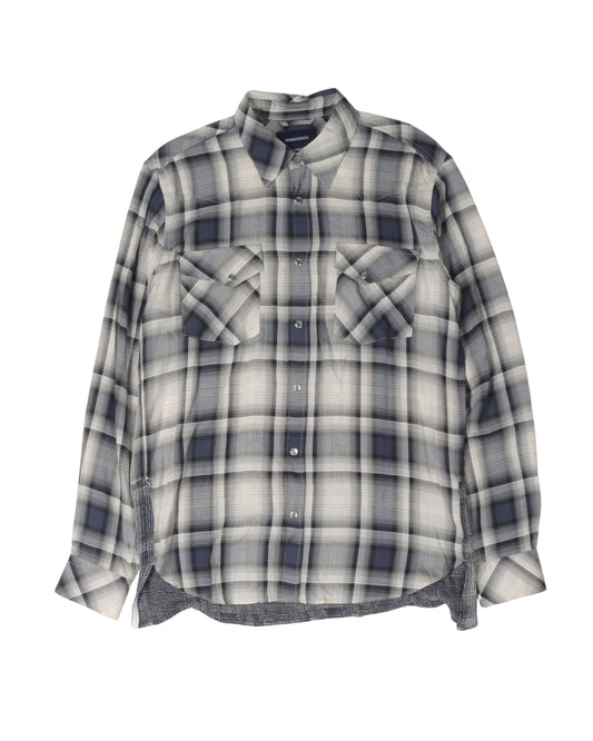 Plaid Western Shirt