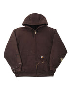 Carhartt Mesh Lined Zip Up Hoodie