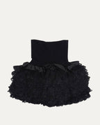 FW 1991 Ruffled Lace Skirt