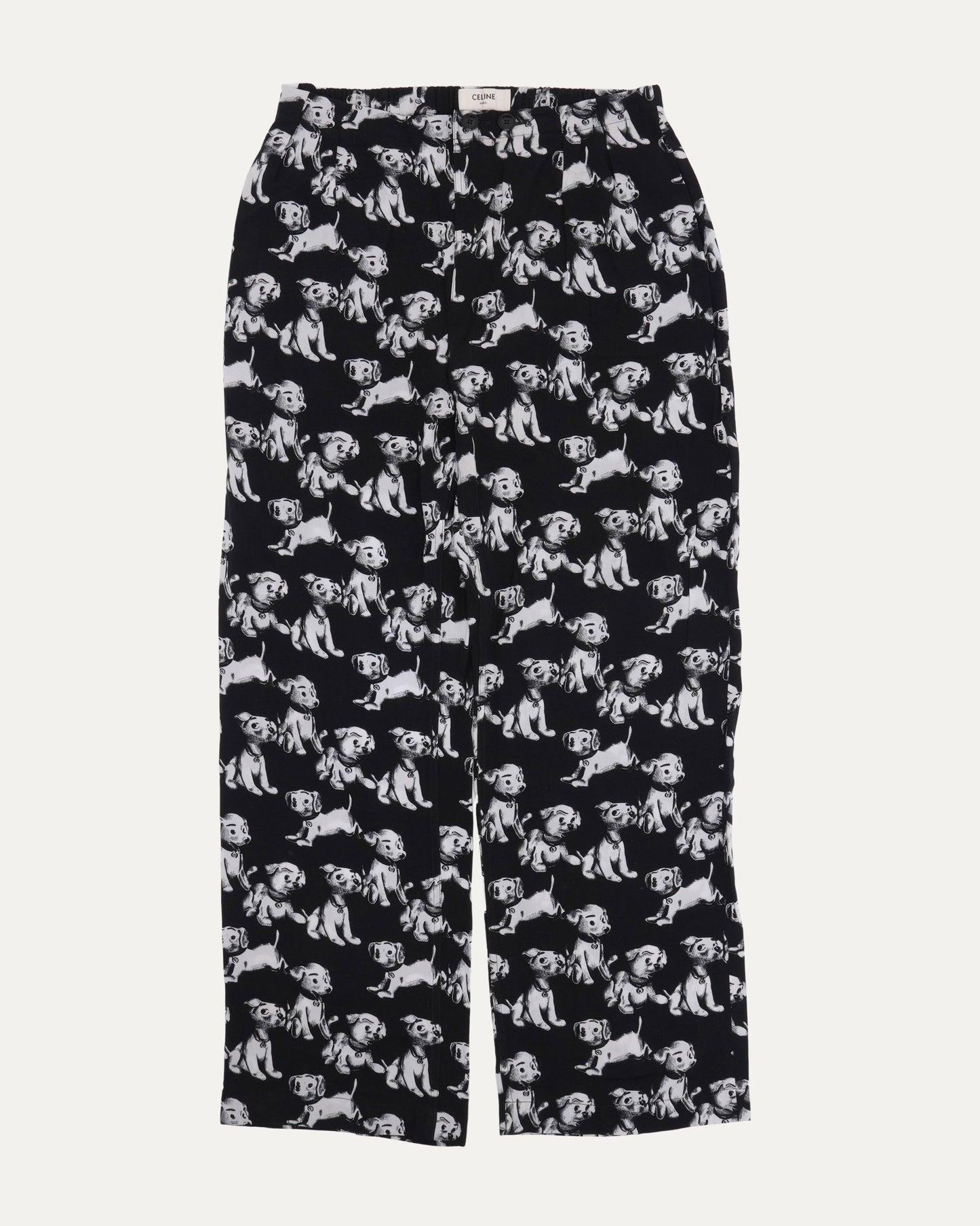 Amy Dorian Puppy Print Pajama Pants
