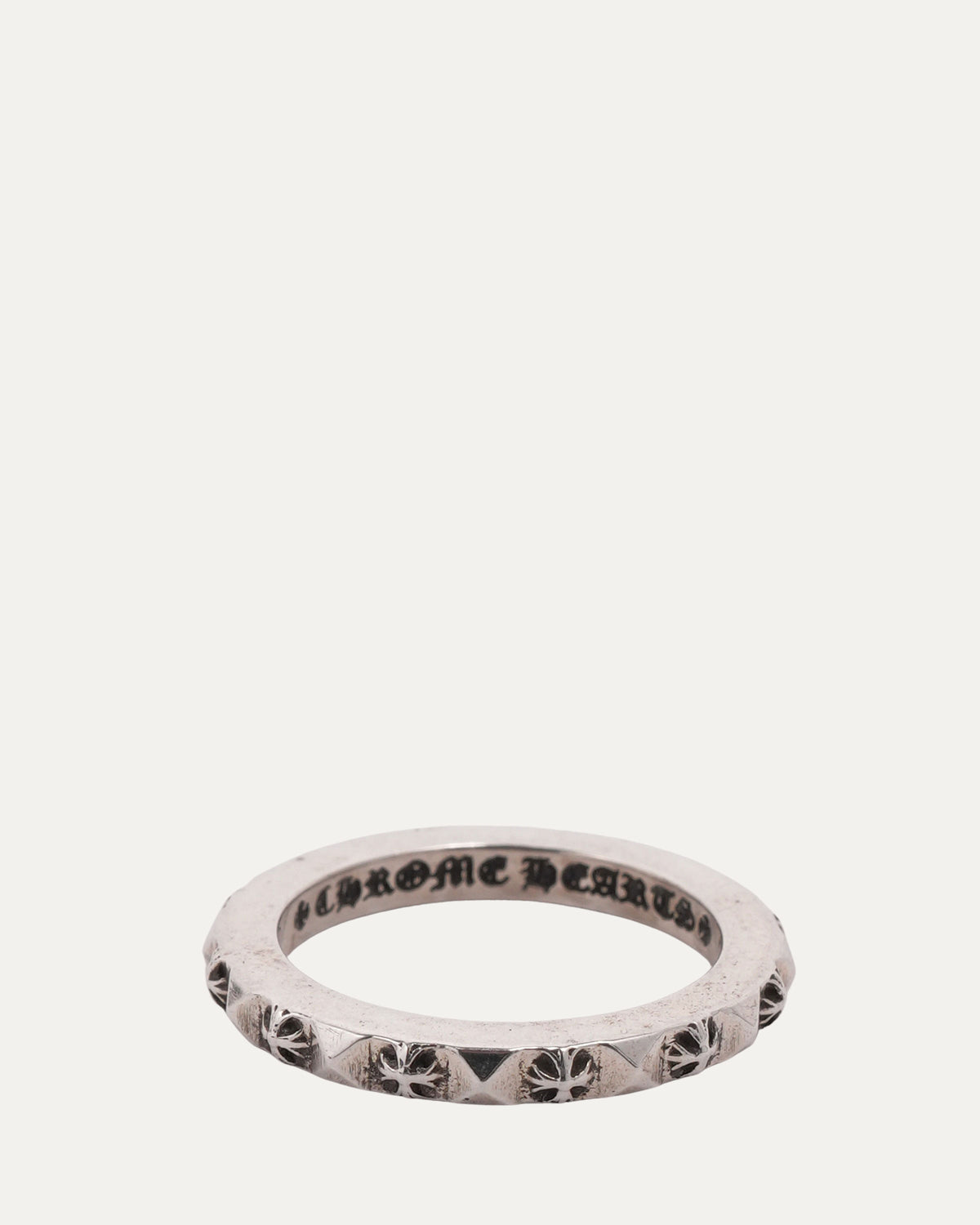 True Fucking Punk Plus Cross Ring