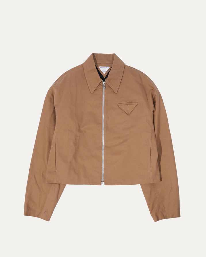 Cotton-Twill Blouson Jacket