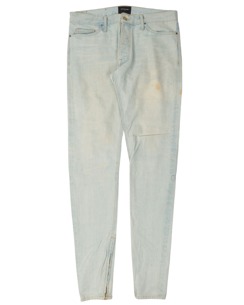 Fear of God Light Wash Jeans