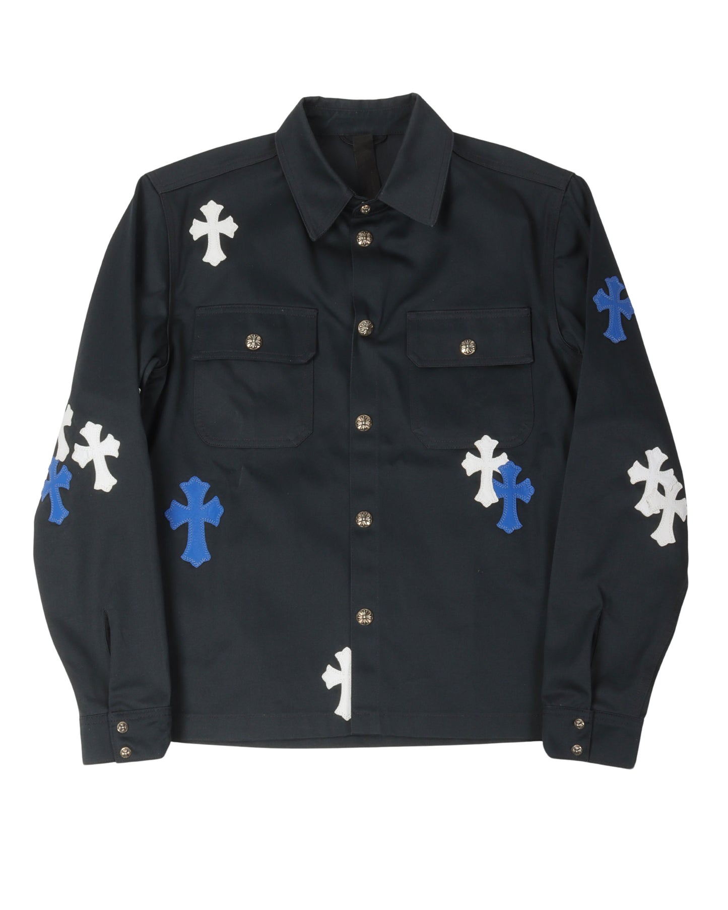 Cross Patch Work Dog Shirt