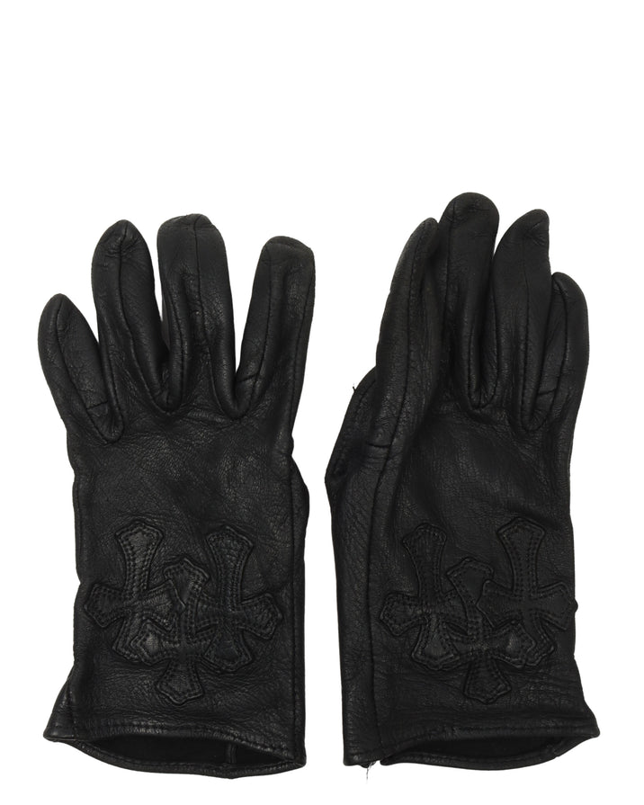 Cemetery Patch Leather Gloves