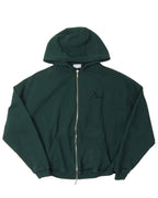 Embroidered Zip Up Hoodie