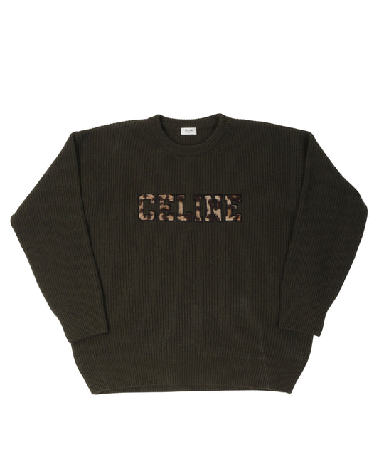Wool Logo Sweater