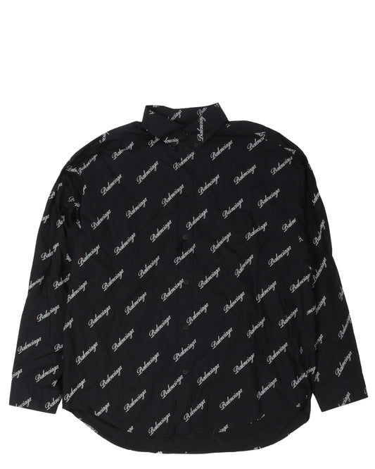 Script Logo Repeat Shirt
