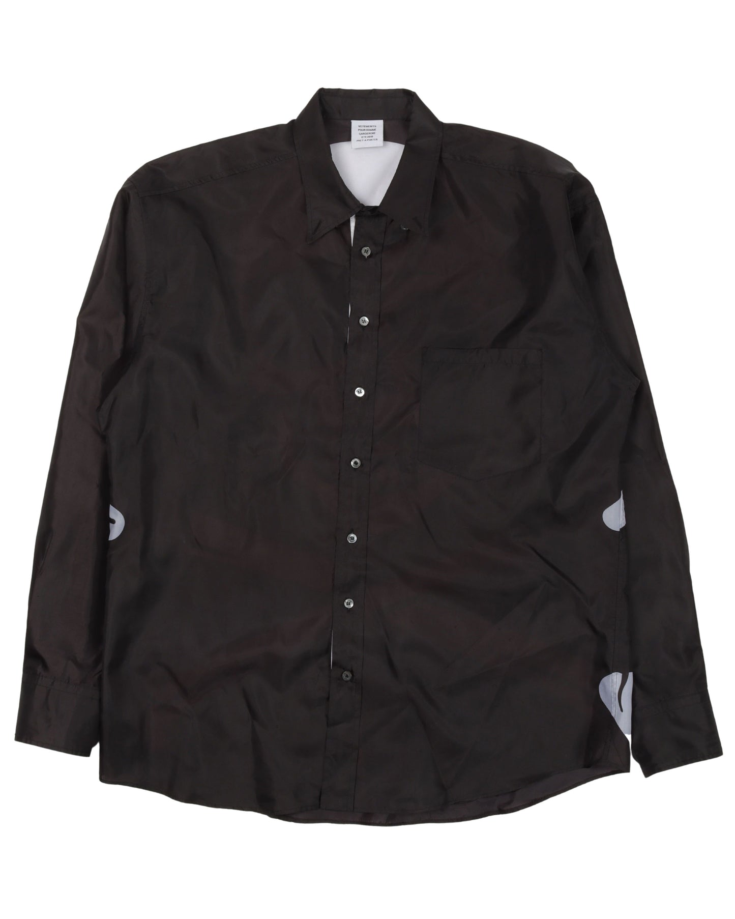 Pirate Skull Button Up Shirt