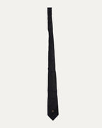 Plus Cross Embellished Silk Tie