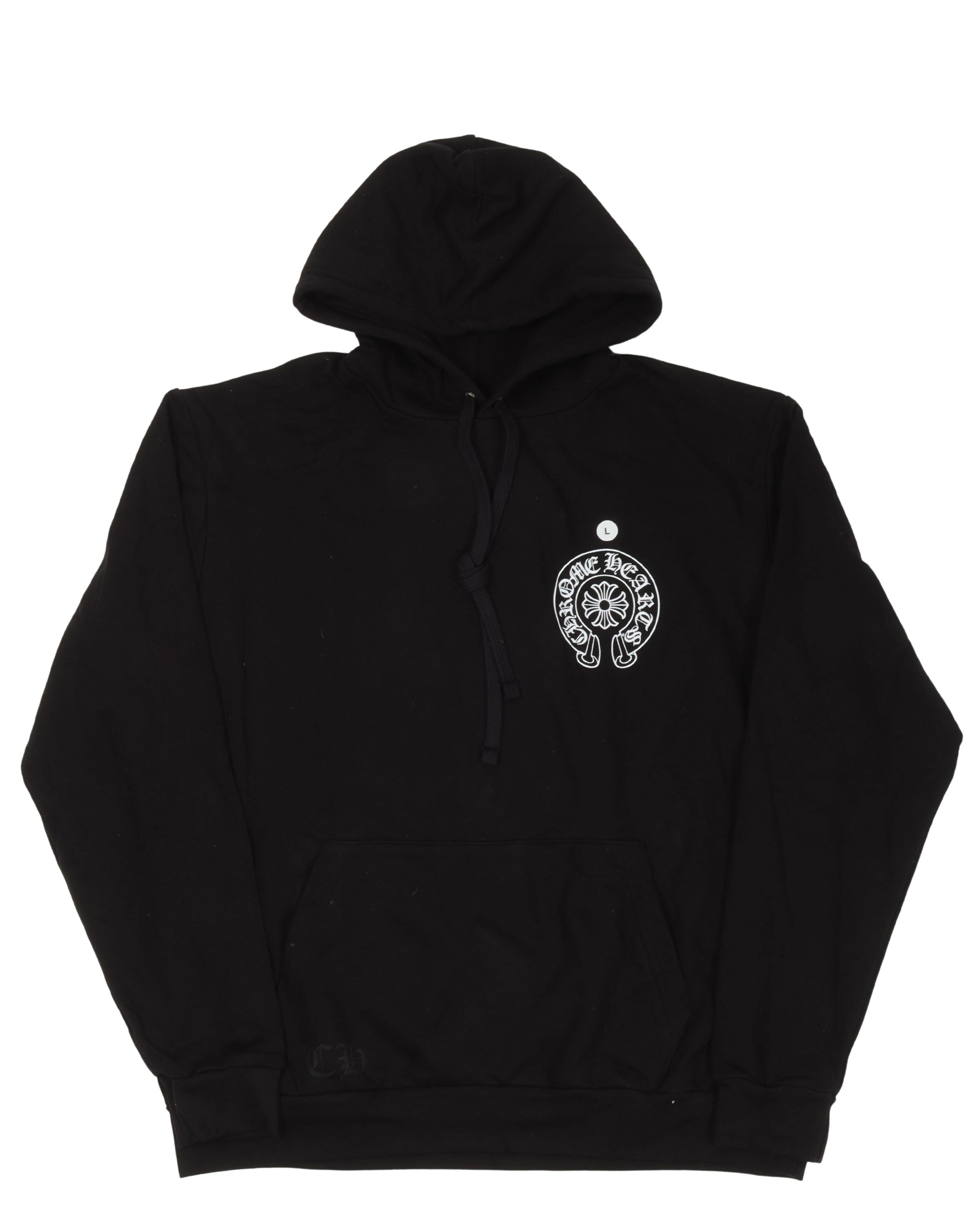 Chrome Hearts Miami Horseshoe Logo Hoodie