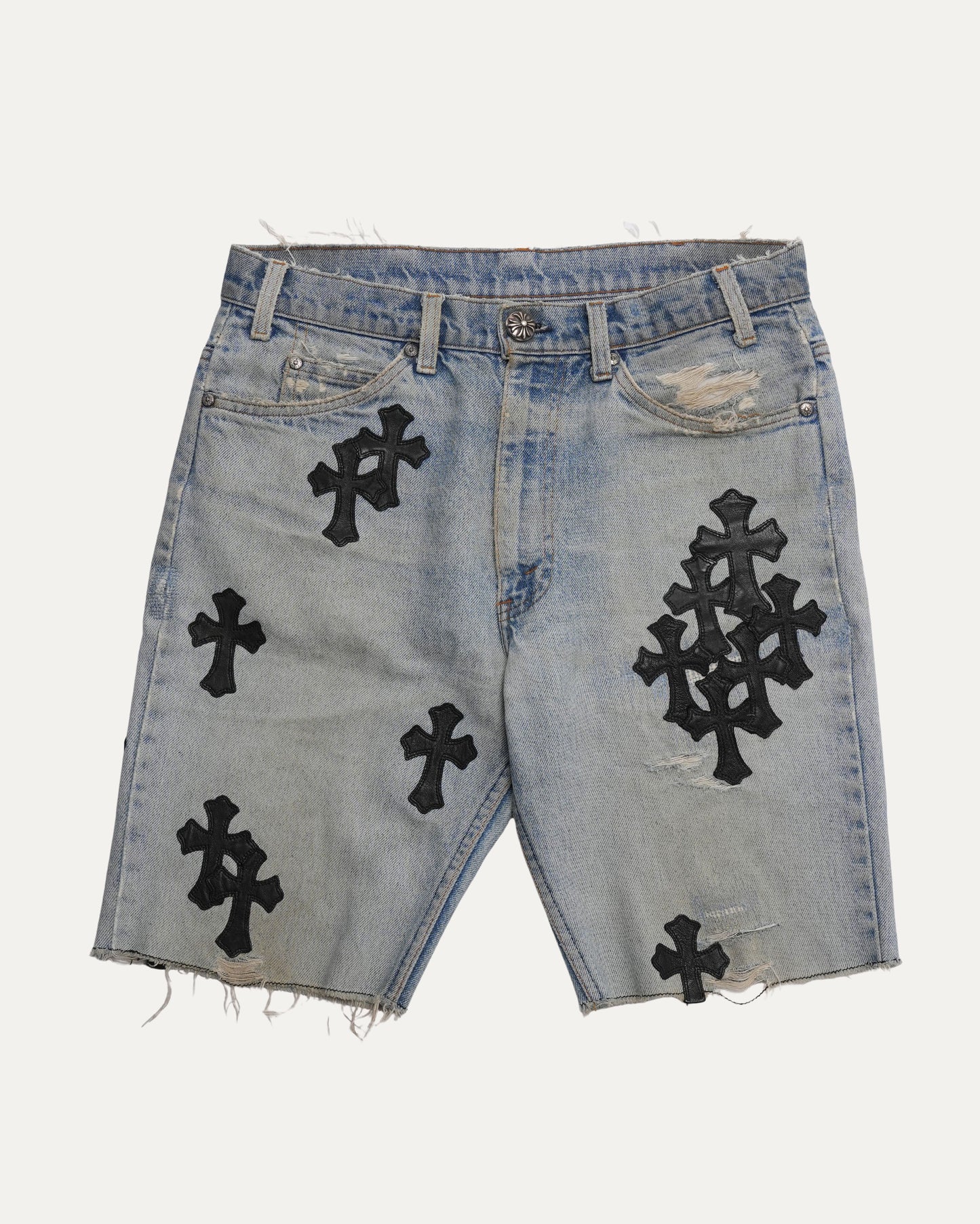 Levi's Cross Patch Jean Shorts