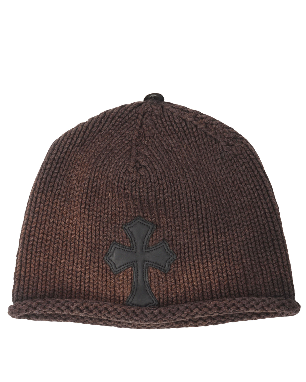 Faded Cross Patch Wool Beanie