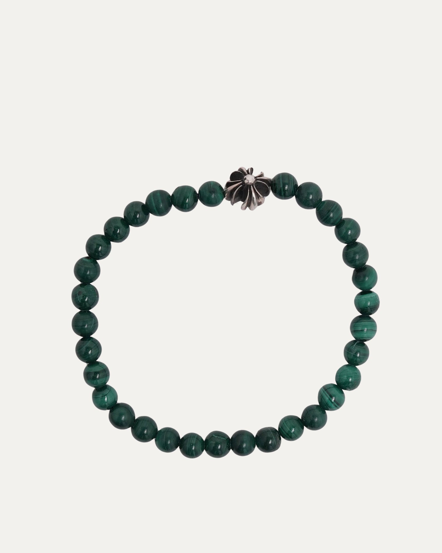 4mm Plus Cross Bead Bracelet