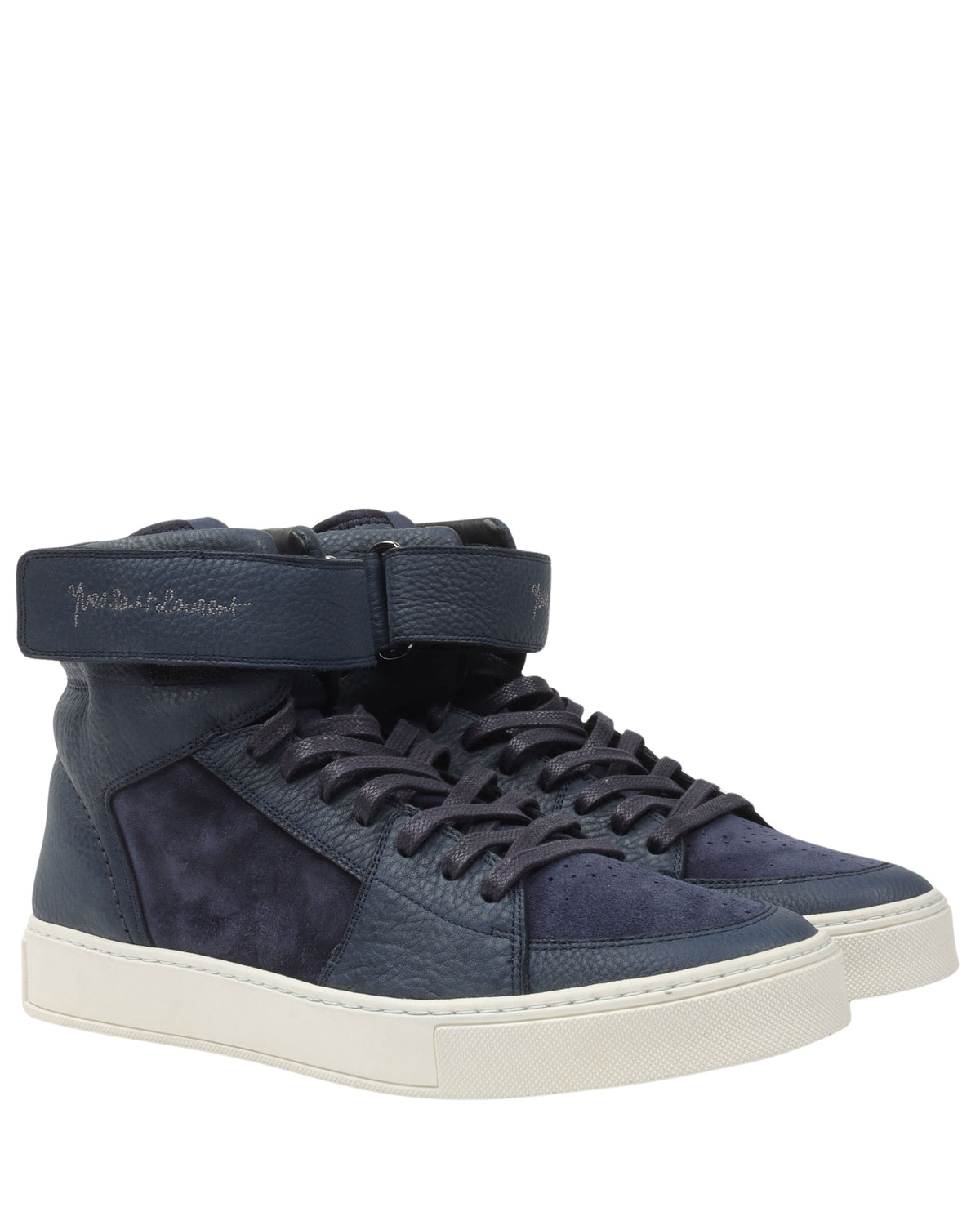 High Top Strapped Sneaker