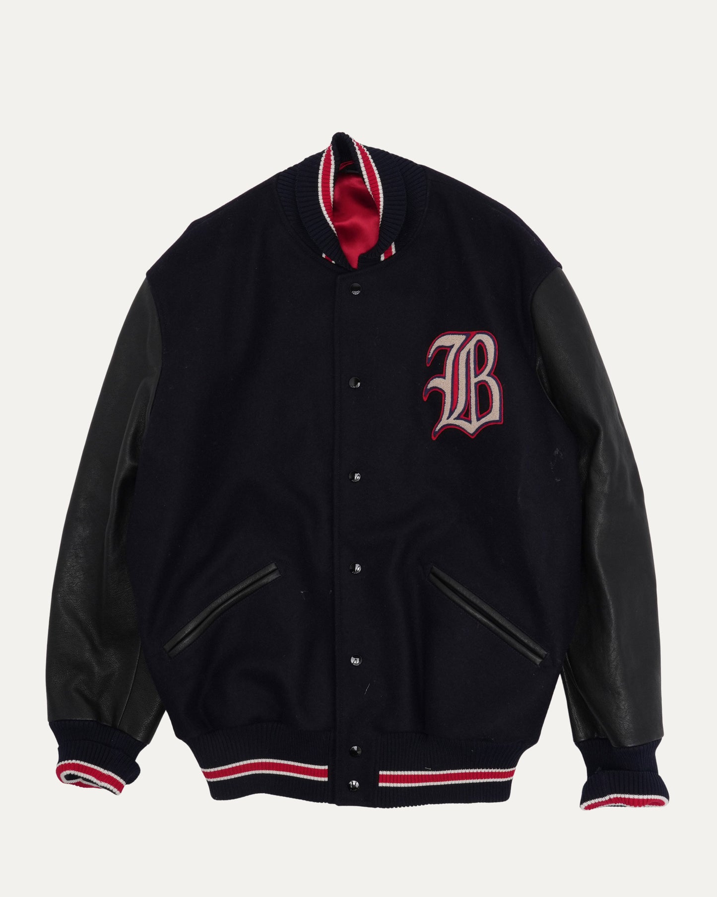DIY B Varsity Jacket