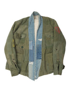 GL-Scraps Shearling Jungle Cardigan