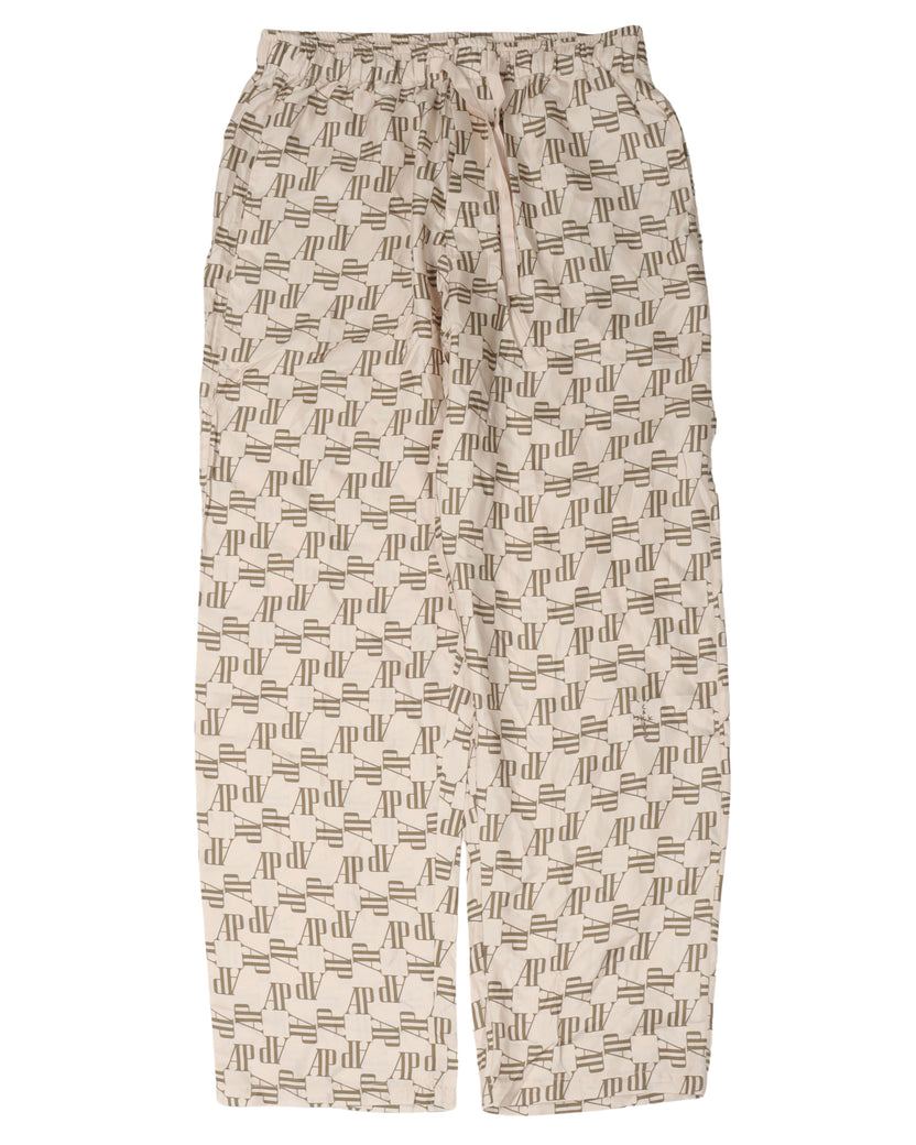 Cactus Jack Silk Monogram Pajama Pants