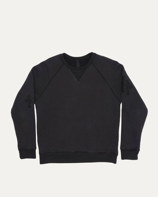 Paper Jam Cross Patch Crewneck Sweatshirt