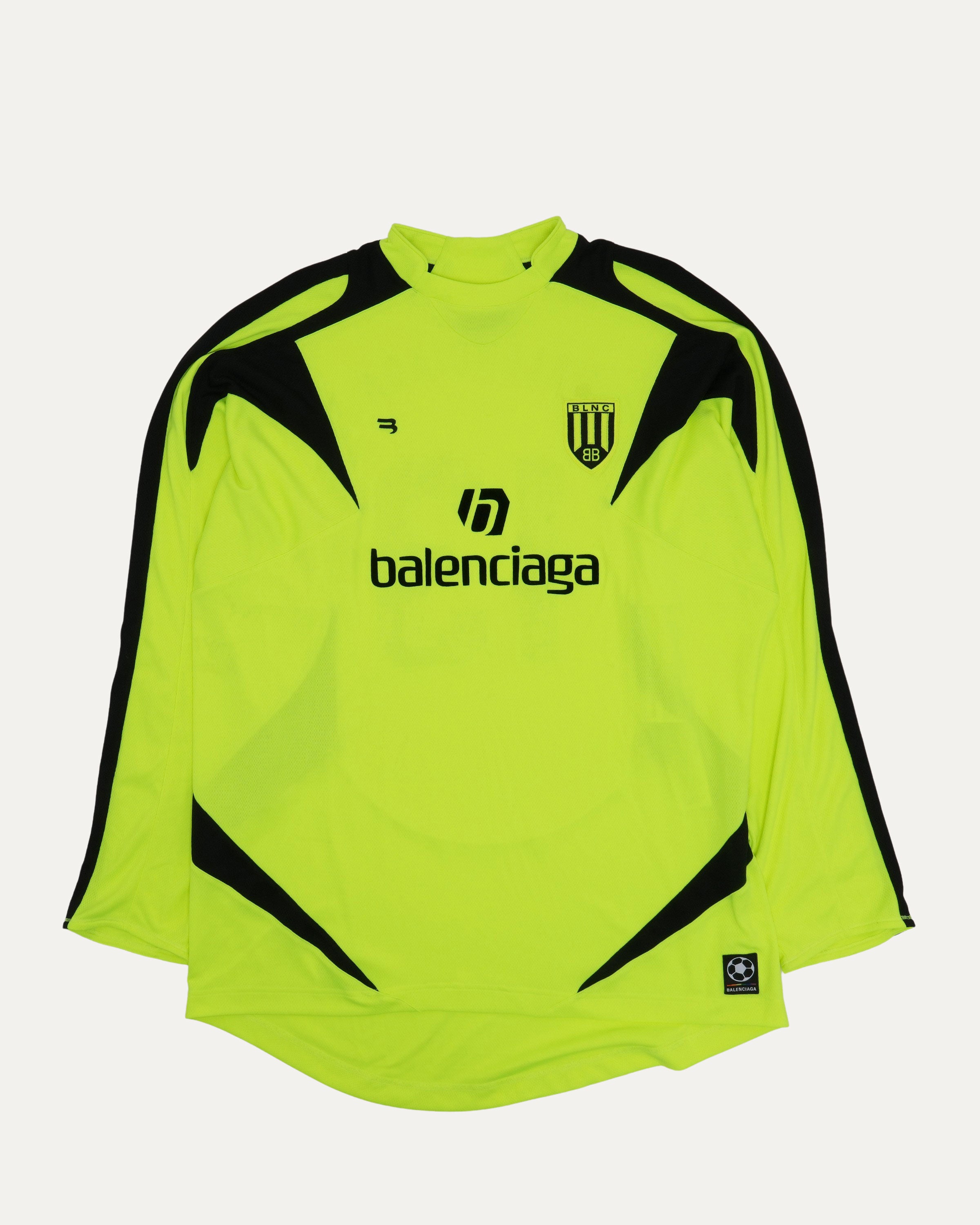 BALENCIAGA BB 24ss サッカーロンT サイズM Balenciaga Long Sleeve Soccer Jersey – Justin Reed