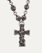 Celtic Ball Chain with Celtic Cross Pendant
