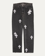 Levi's 501 Cross Patch Jeans