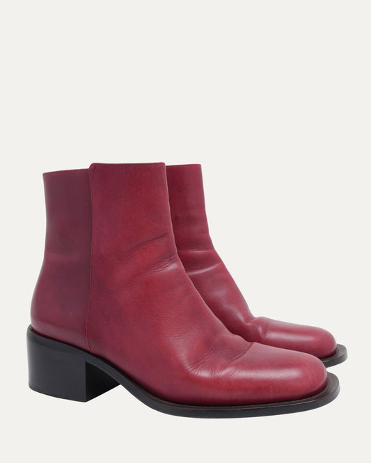 Frankie Leather Boots