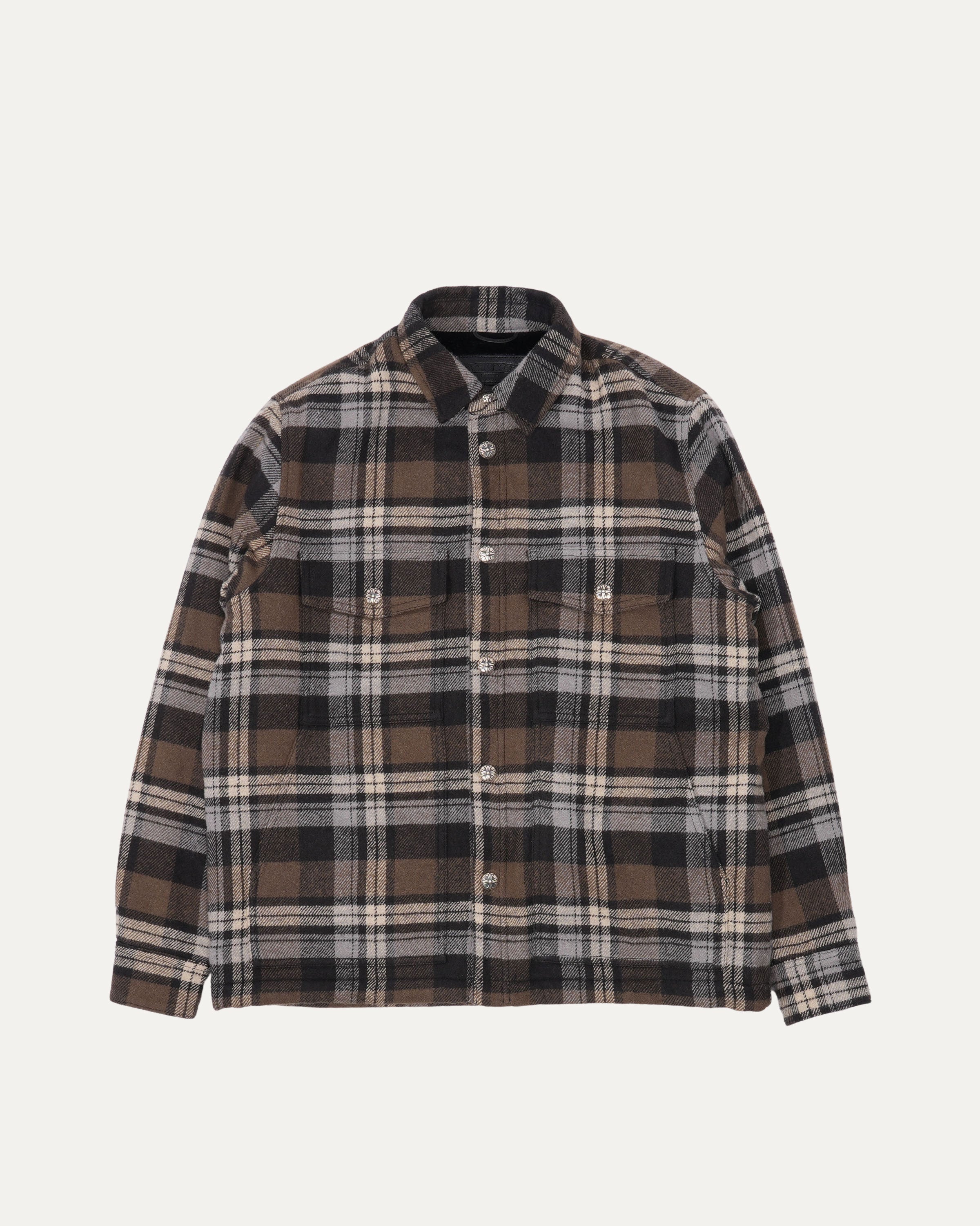 Pile Lined Flannel Work Dog Shirt