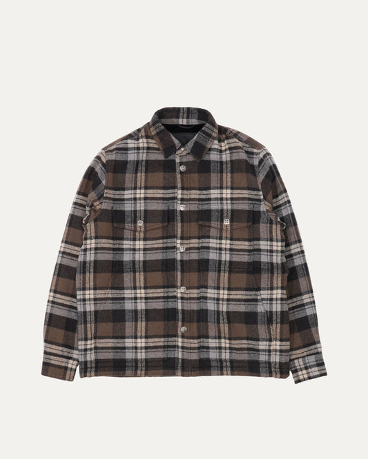 Pile Lined Plaid Mullet Head Shirt