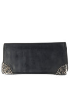 Rectangular Leather Bi-Fold Wallet