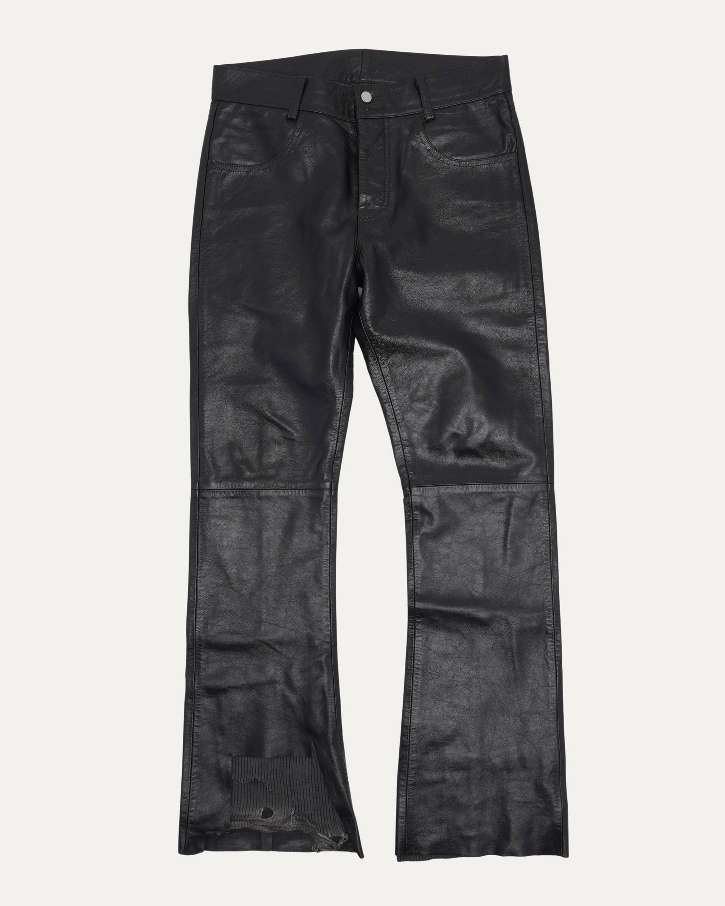 Long Night Leather Pants