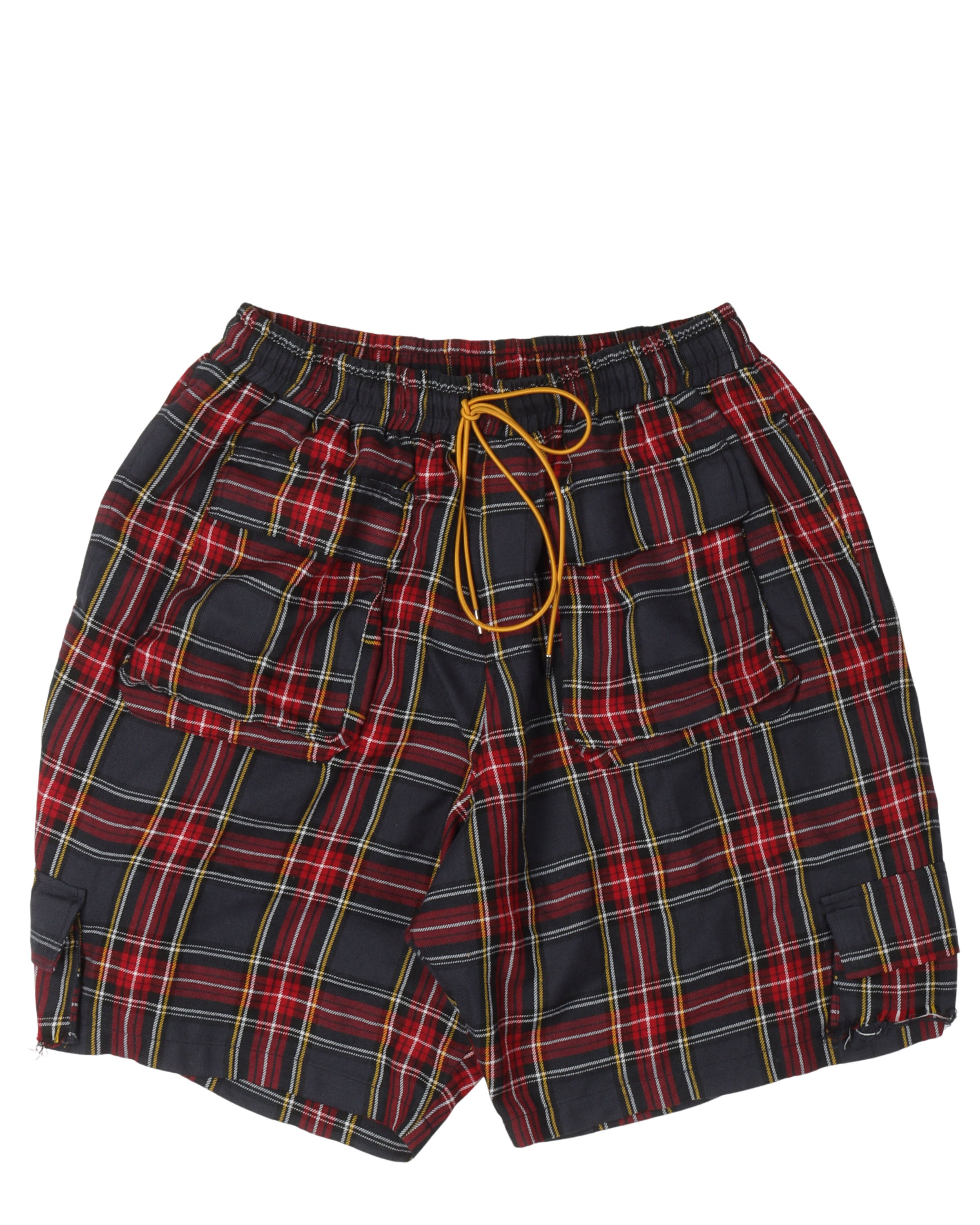 Plaid Print Shorts