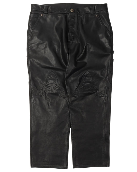 Le Fleur Leather Pants