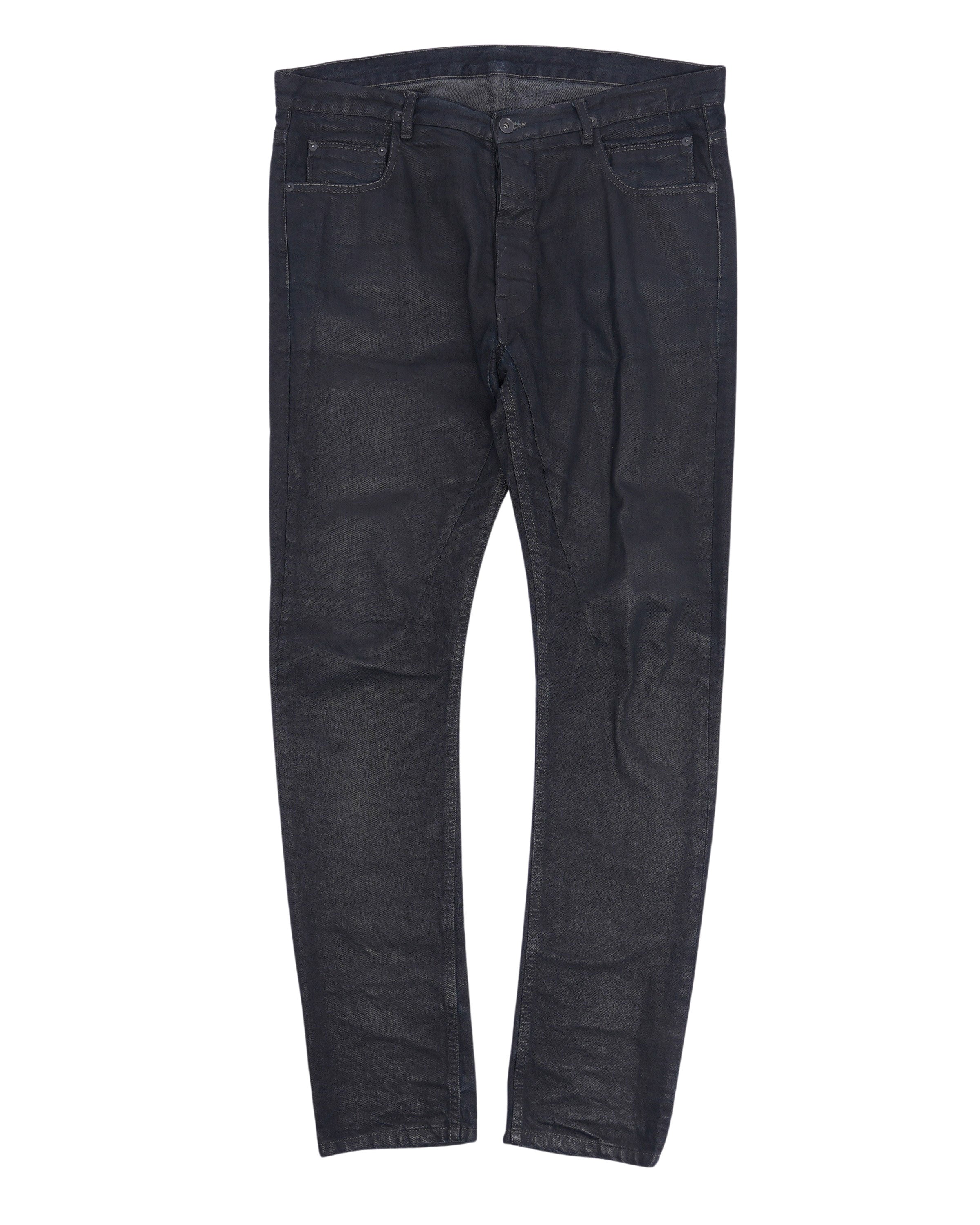 Waxed Torrance Cut Jeans